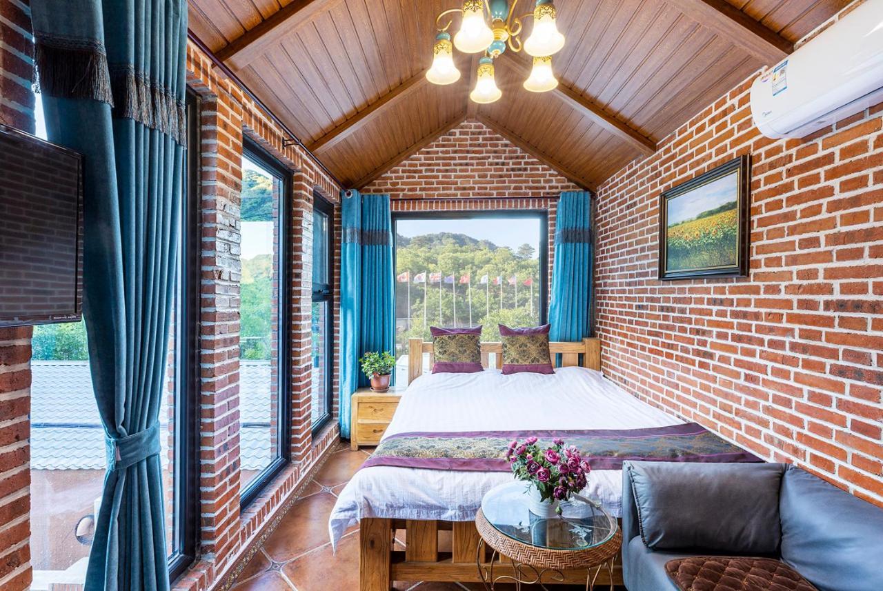 Beijing Mutianyu Great Wall Wangshanyuan Homestay Huajzsou Kültér fotó